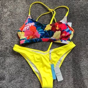 Bright Floral Bikini